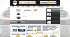 Desktop Screenshot of marinoricambi.com