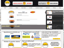Tablet Screenshot of marinoricambi.com